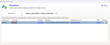 Prozor za slanje eRa�una